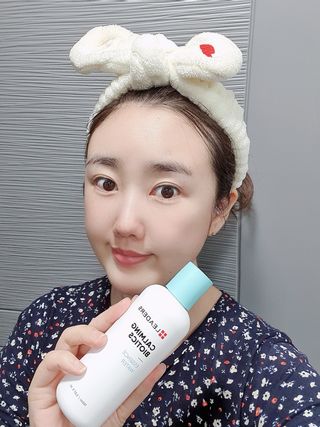 리더스코스메틱 리더스 카밍 바이오틱스 에센스 워터 — 5점을 준 리뷰어가 2021년 3월 올린 사용 사진