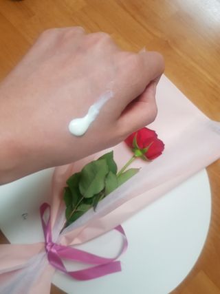 닥터셀멜로 셀멜로 올인원 선스크린 — 5점을 준 리뷰어가 2021년 4월 올린 사용 사진