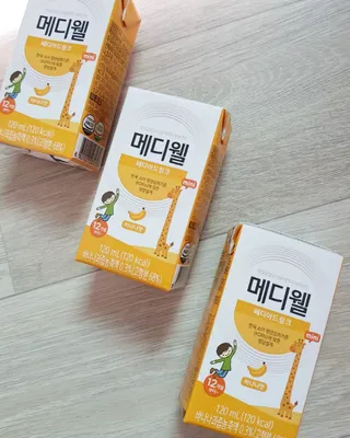 메디웰 페디아드링크 미니 바나나맛 — 3점을 준 리뷰어가 2022년 8월 올린 사용 사진