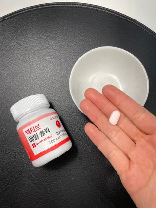 [닥터루템] 액티브 메틸 폴릭 800 4세대 활성형 엽산 1box (1개월분) — 5점을 준 리뷰어가 2023년 1월 올린 사용 사진