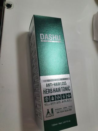 다슈코리아 다슈 데일리 안티 헤어로스 허브 헤어토닉 150ml — 5점을 준 리뷰어가 2021년 2월 올린 사용 사진