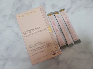 더리틀스 콜라겐부스터 — 5점을 준 리뷰어가 2022년 11월 올린 사용 사진