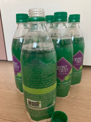 몽베스트 Montbest with Sparkling water Lime20병 — 5점을 준 리뷰어가 2021년 10월 올린 사용 사진