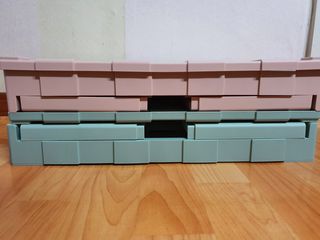 올맘 오픈도어 모던 폴딩매직박스 48L 2개세트 — 5점을 준 리뷰어가 2021년 8월 올린 사용 사진