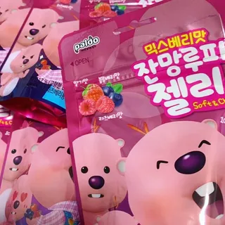 [팔도] 잔망루피젤리 믹스베리맛 42g 8개 — 5점을 준 리뷰어가 2022년 2월 올린 사용 사진