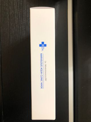닥터마시멜로 닥터마스멜로 마블러스 아쿠아 클리닉 마스크 — 5점을 준 리뷰어가 2021년 3월 올린 사용 사진