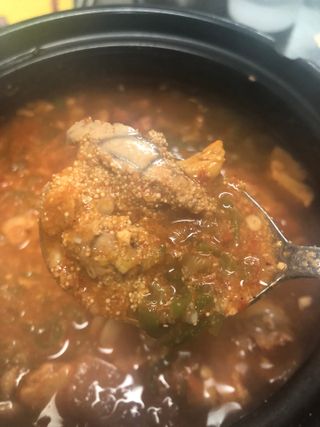 소담스퀘어 상암 궁중해물탕조씨집 백년가게 조씨집 팔뚝탕1인분550g — 5점을 준 리뷰어가 2022년 12월 올린 사용 사진