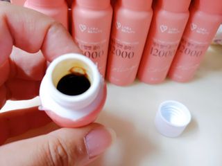 랩앤뷰티 메가 벨벳 콜라겐 12000 — 5점을 준 리뷰어가 2021년 5월 올린 사용 사진