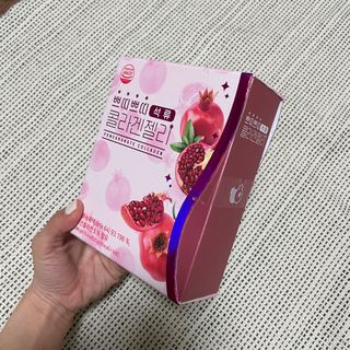 헬스업_쁘띠쁘띠석류콜라겐젤리_20g x 14포 — 5점을 준 리뷰어가 2021년 3월 올린 사용 사진