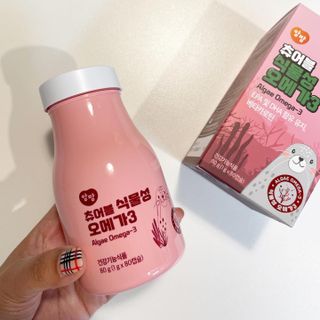 앙팡 츄어블 식물성 오메가3 1000mg x 80캡슐 — 5점을 준 리뷰어가 2022년 10월 올린 사용 사진