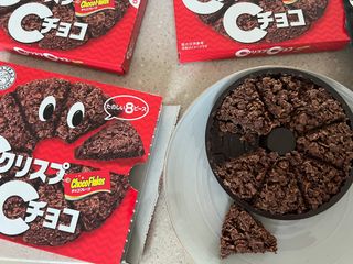 NISSIN 닛신 크리스피 초코 — 5점을 준 리뷰어가 2022년 12월 올린 사용 사진