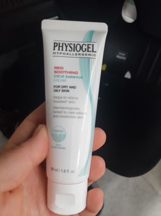 피지오겔 레드수딩 시카밸런스 크림 50ml — 5점을 준 리뷰어가 2022년 4월 올린 사용 사진