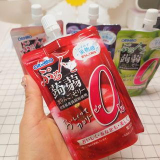 ORIHIRO 오리히로 곤약젤리 제로칼로리 130g 4종 4팩(맛별로 1팩씩) — 5점을 준 리뷰어가 2022년 12월 올린 사용 사진