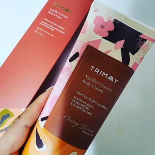 트리마이 주름개선 기능성의 퍼퓸 바디케어, 힐링 베리어 바디크림 3종 택1 — 5점을 준 리뷰어가 2022년 10월 올린 사용 사진
