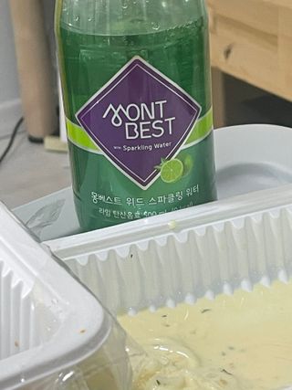 몽베스트 Montbest with Sparkling water Lime20병 — 5점을 준 리뷰어가 2022년 11월 올린 사용 사진