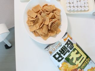 맛있게 채우는 단백질 12g, 닥터유 단백질칩 — 5점을 준 리뷰어가 2023년 12월 올린 사용 사진