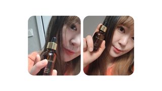 스킨큐어 산다화 비타민c 화이트닝 에센스 30ml — 5점을 준 리뷰어가 2023년 12월 올린 사용 사진