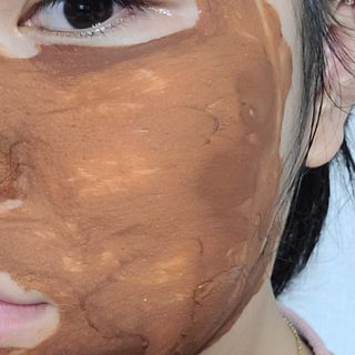 약손명가코스메틱 심결 깨어나는 맑음 팩 — 2.5점을 준 리뷰어가 2021년 3월 올린 사용 사진