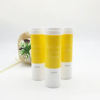 [슬림드랍 레몬맛] 건기식 다이어트 보조제 겸 비타민 — 5점을 준 리뷰어가 2022년 1월 올린 사용 사진