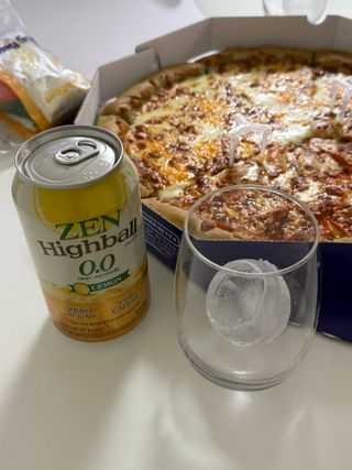 [티젠] 콤부차 하이볼향 레몬 0.0 (350ml X 6개입) — 5점을 준 리뷰어가 2025년 5월 올린 사용 사진