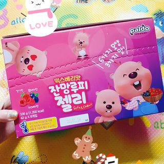 [팔도] 잔망루피젤리 믹스베리맛 42g 8개 — 5점을 준 리뷰어가 2022년 1월 올린 사용 사진