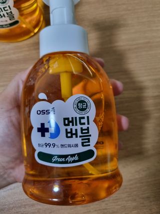오쎄 메디버블 핸드워시폼 500ml 1+1 (그린애플향) — 4.5점을 준 리뷰어가 2023년 5월 올린 사용 사진