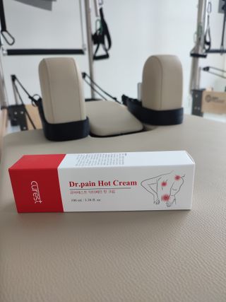 건강누리인터내셔날 큐어레스트 스포츠 마사지 닥터페인 바디 핫 롤링 볼 크림(100ml) — 4점을 준 리뷰어가 2022년 3월 올린 사용 사진