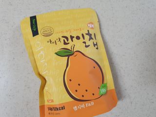 아비삭과일칩 5종 /딸기,사과,배,귤,무화과 5종 — 4점을 준 리뷰어가 2021년 3월 올린 사용 사진