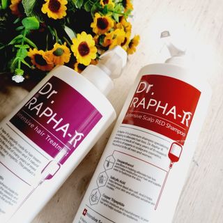 닥터라파알 레드 꽃향기 탈모샴푸 1,000ml + 트리트먼트 1,000ml — 5점을 준 리뷰어가 2021년 8월 올린 사용 사진