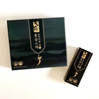 헬스업_천명진프리미엄홍삼스틱_10ml x 30포 — 5점을 준 리뷰어가 2021년 2월 올린 사용 사진