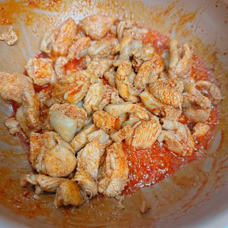 (주)마니커 마니커 닭고기 덧살구이 2종(올리브소금&핫칠리) [냉동 500g] — 5점을 준 리뷰어가 2022년 12월 올린 사용 사진