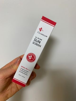 닥터셀멜로 셀멜로 올인원 선스크린 — 5점을 준 리뷰어가 2021년 5월 올린 사용 사진