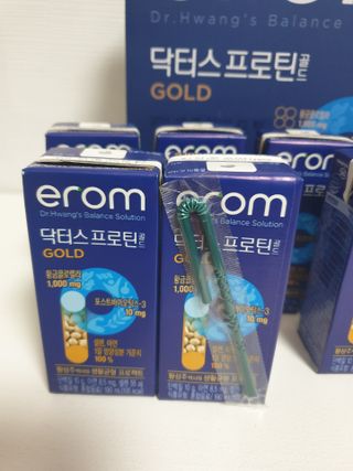 이롬 erom 닥터스 프로틴 골드 — 5점을 준 리뷰어가 2021년 4월 올린 사용 사진