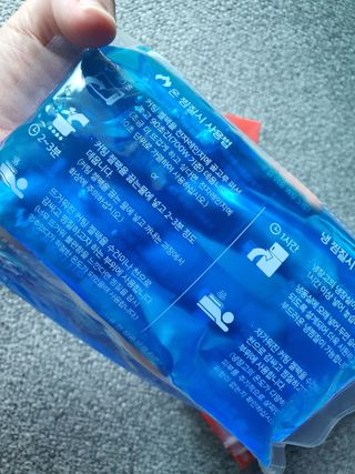 건강누리인터내셔날 [썸머특별구성] 잘라쓰는 3단 커팅 냉온 젤팩(1+1) — 5점을 준 리뷰어가 2022년 7월 올린 사용 사진