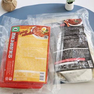 [푸딩팩토리] 요즘누들떡볶이540g + 매콤누들떡볶이 470g — 5점을 준 리뷰어가 2022년 9월 올린 사용 사진