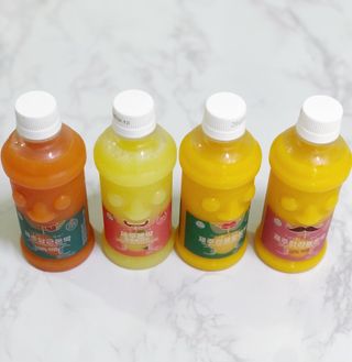 탐라원 제주의 맛, 몬딱주스 4종세트 - 한라봉몬딱주스, 천혜향몬딱주스, 청귤에이드, 당근몬딱주스 — 5점을 준 리뷰어가 2021년 9월 올린 사용 사진