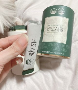 모힐바이오 비오시톨 - 하루 한 포 관리하는 건강한 습관 — 5점을 준 리뷰어가 2021년 12월 올린 사용 사진