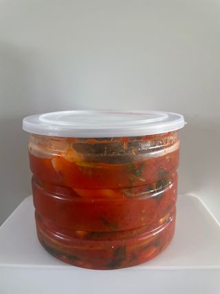 셰프애찬 알타리김치 총각김치 1kg — 4.5점을 준 리뷰어가 2022년 10월 올린 사용 사진