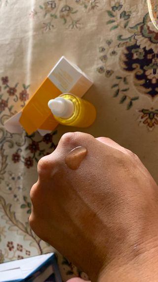 체르엠 스템앤셀 비타민 브라이트닝 에센스 30ml 1개 — 5점을 준 리뷰어가 2021년 8월 올린 사용 사진