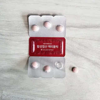 [리노브] 4세대 활성엽산 액티폴릭 270mg x 30정 — 5점을 준 리뷰어가 2022년 8월 올린 사용 사진