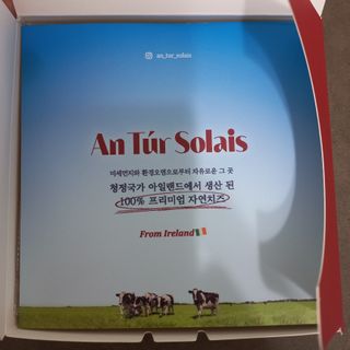 앙투어솔레 아일랜드 구워먹는 치즈 100 자연 치즈 와인안주 300g(100g x 3팩) — 4점을 준 리뷰어가 2022년 8월 올린 사용 사진