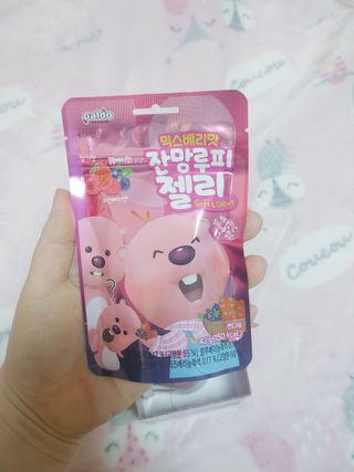 [팔도] 잔망루피젤리 믹스베리맛 42g 8개 — 5점을 준 리뷰어가 2022년 3월 올린 사용 사진