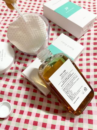 랑팡 병풀추출물150ml+어성초추출물150ml+스킨빅패드60매 — 5점을 준 리뷰어가 2021년 10월 올린 사용 사진