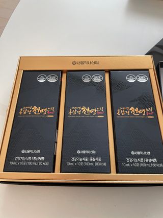 서울약사신협 약사신협_천명플러스스틱_10mlx30포 — 5점을 준 리뷰어가 2021년 3월 올린 사용 사진