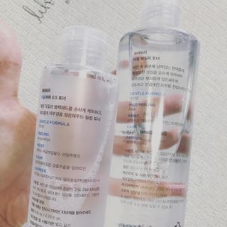 화이트리 비움 데일리 토너, 바하 0.5토너 세트 — 4점을 준 리뷰어가 2020년 12월 올린 사용 사진