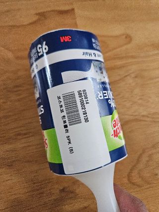 [3M] 스카치브라이트 뉴 린트롤러 5롤 돌돌이 코스트코 — 5점을 준 리뷰어가 2024년 11월 올린 사용 사진
