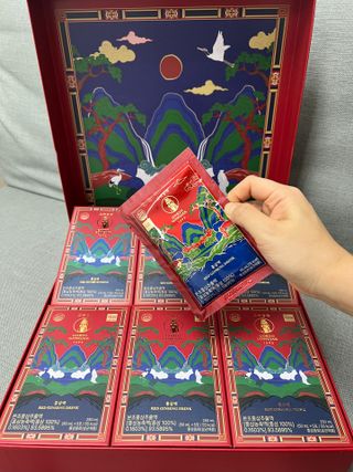 네이버구매평-[고려공작1392] 홍삼파우치 50mL X 30포 — 5점을 준 리뷰어가 2025년 9월 올린 사용 사진