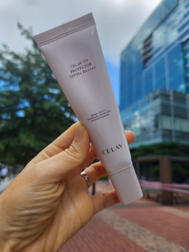 선크림만 바꿨을 뿐인데 매일 물 2L챙겨먹고 기초케어 완벽하게 한 물빛피부 완성,셀라브UV프로텍터 리뷰 사진