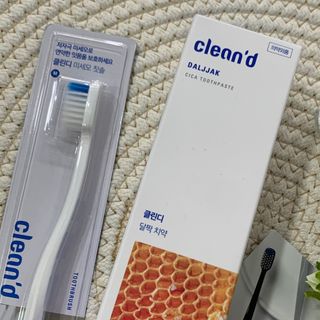 주식회사 클린디 [클린디]🌿민트향으로 상쾌하게, 단짝가글 + 맞춤 칫솔 + 치약 세트🦷 — 5점을 준 리뷰어가 2022년 1월 올린 사용 사진
