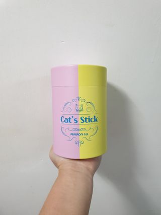 페페로니 맛있는 스틱 - 무항생제 닭고기 15개 + 원양선 참치 15개 — 4.5점을 준 리뷰어가 2021년 8월 올린 사용 사진